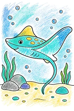 Colored example 1