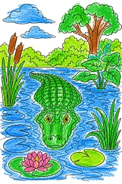 Colored example 1