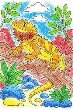 Colored example 1