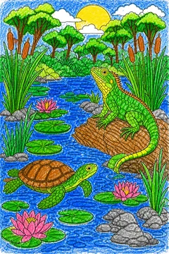 Colored example 1