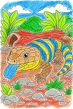 Colored example 1