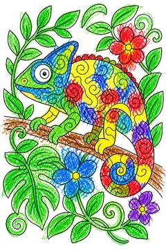 Colored example 1