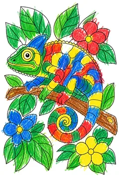Colored example 1