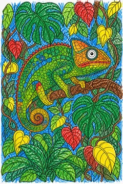Colored example 1