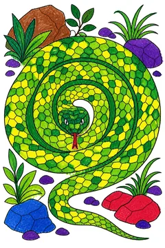 Colored example 3
