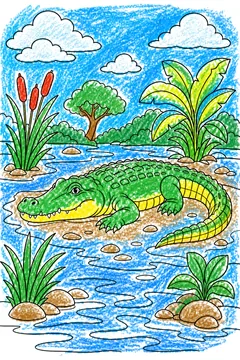 Colored example 1