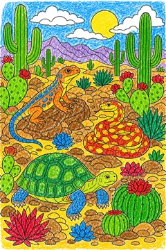 Colored example 1