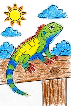 Colored example 1