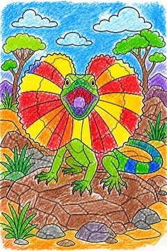 Colored example 1