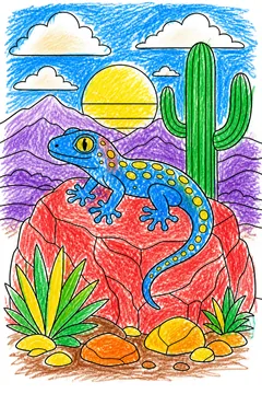 Colored example 1