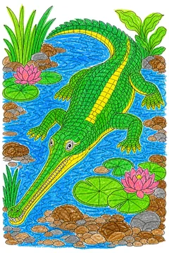 Colored example 1