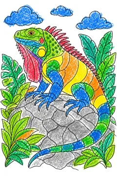 Colored example 1