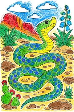 Colored example 1
