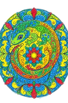 Colored example 1