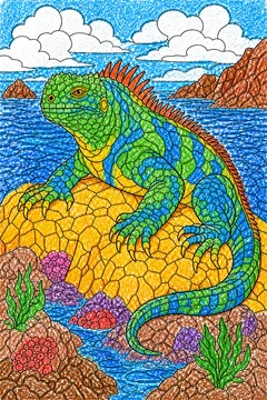 Colored example 1