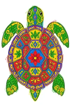 Colored example 1