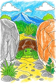 Colored example 1