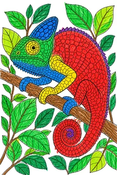 Colored example 1