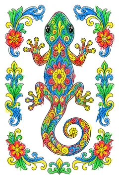 Colored example 1