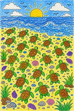 Colored example 1