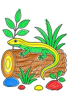 Colored example 1