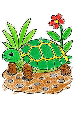 Colored example 1