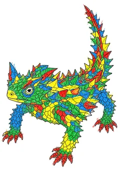 Colored example 1