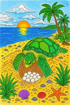 Colored example 1