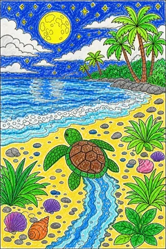 Colored example 1