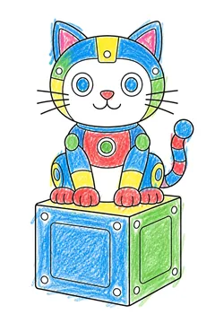 Colored example 1
