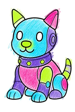 Colored example 1