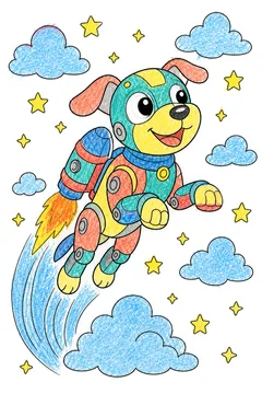 Colored example 2