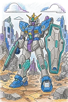 Colored example 1
