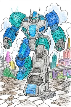 Colored example 1