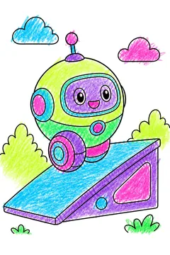 Colored example 1