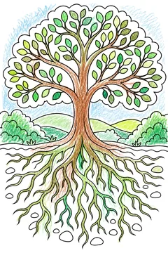 Colored example 1