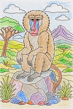 Colored example 1