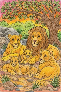 Colored example 1