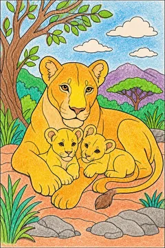 Colored example 3