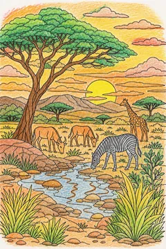 Colored example 1