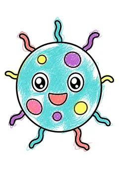 Colored example 1