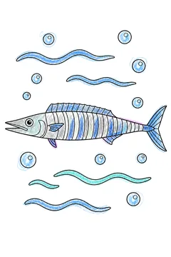 Colored example 1
