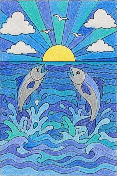 Colored example 3