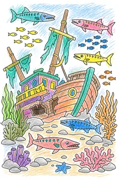 Colored example 1