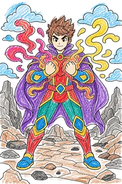 Colored example 1