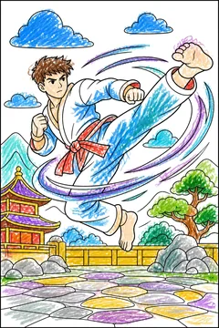 Colored example 1