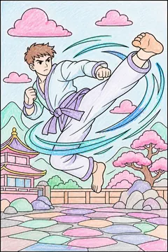 Colored example 2
