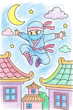Colored example 1