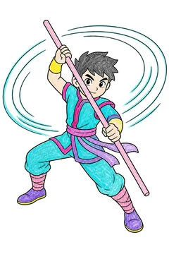 Colored example 3