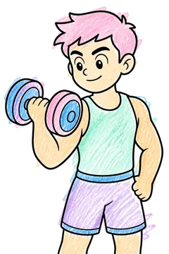 Colored example 1